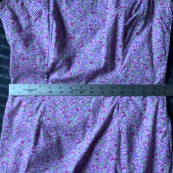 Lilly Pullitzer Floral Dress Size 4 Sleevless - Picture 8 of 10
